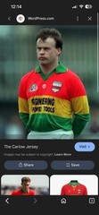 100% Authentic Carlow Gaa Gaelic Football o`neills Jersey Size XL Rare 🔥