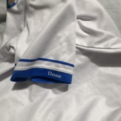 Azzurri Sport Waterford GAA Gaelic Football Jersey White Blue Polyester Durable