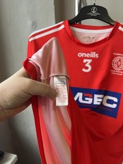 2022/23 GAA GLEN ROVERS #3 MATCH WORN PLAYER ISSUED HOME JERSEY O’NEILLS SHIRT M