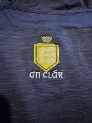 Clare GAA All Ireland Hurling Quarterzip Oneils 3XL