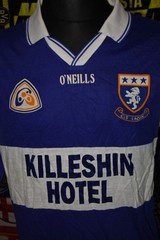 4.5/5 LAOIS GAA adults M 1997 ultra rare gaelic football shirt jersey