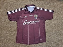Vintage O’Neills Galway GAA Jersey 2010 Ireland Supermacs Koolite Shirt Large L