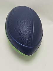 Nerf Football Turbo Jr 1996 8.5″ long Vintage Tonka HTF Green Blue Rare Vintage