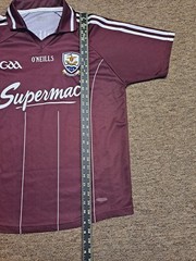 Vintage O’Neills Galway GAA Jersey 2010 Ireland Supermacs Koolite Shirt Large L