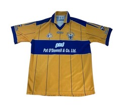 Clare GAA O’Neills Jersey Men Large Shirt Yellow Gaelic Ireland Rugby Vintage