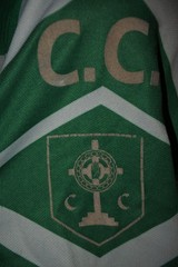 4/5 Cootehill Celtic GAA adults M/L 1990’s gaelic football shirt jersey