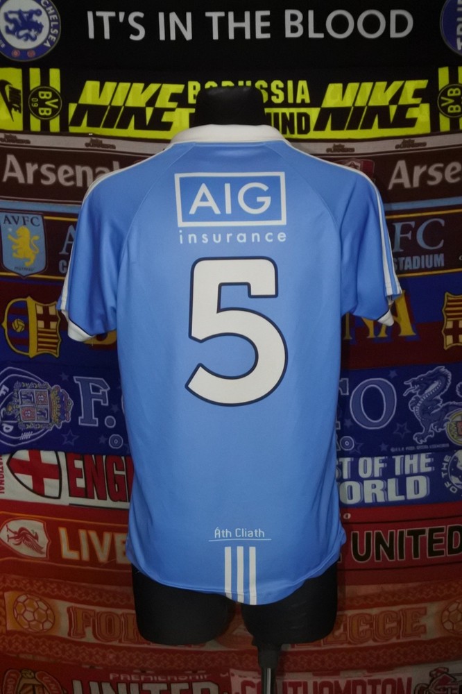 4.5/5 Dublin GAA adults M #5 gaelic football shirt jersey