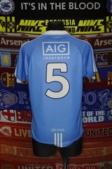 4.5/5 Dublin GAA adults M #5 gaelic football shirt jersey