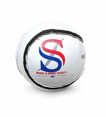 Smart & Sharp Sports Hurling Sliotar Match Ball Size 5, White