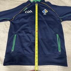 Oneill’s Gaelic Football GAA Hurling Blue Track Jacket Ireland “Eire” Age 13
