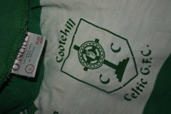 4/5 Cootehill Celtic GAA adults M/L 1990’s gaelic football shirt jersey
