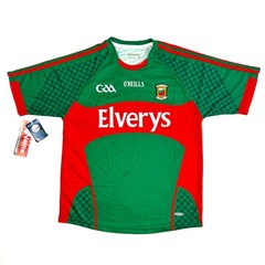 O’Neills Mayo GAA 2015/16 Home Jersey Elverys Gaelic Football Shirt Size S