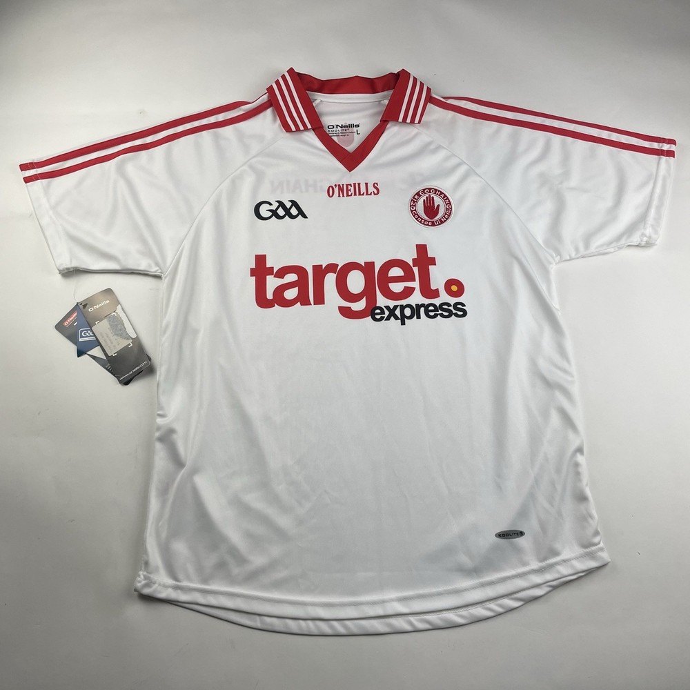 Tyrone GAA Gaelic Home Shirt 2010-2012 Tir Eoghain O’neills Jersey Men’s L NWT