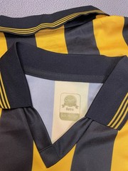 New GAA O’Neills Kilkenny Yellow Black Striped Retro Jersey 1992 Size Medium