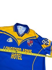 100% Authentic GAA Gaelic 2002/04 Longford GAA Jersey XL Men New