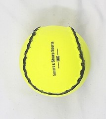 Hurling Wall Balls Sliotars Yellow Color GAA Official Size 5 Balls (12 Sliotars)