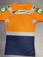 New NRL O’NEILLS KNIGHTS NEWCASTLE SHIRT ORANGE JERSEY RUGBY SIZE SMALL
