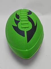 Nerf Football Turbo Jr 1996 8.5″ long Vintage Tonka HTF Green Blue Rare Vintage