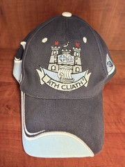 Ath Cliath Irish Hurling Team Hat Blue with Embroidered Logos Dublin Adjustable