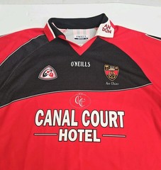 O’NEILLS AN DUN SOCCER Shirt Jersey Mens Size XL Canal Court Hotel