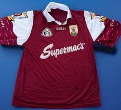Vintage Galway GAA Jersey O’Neills Gaelic Football Hurling Shirt Medium Gaelic