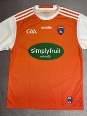 New Armagh GAA O’Neills Gaelic Football Home Jersey Shirt Size Small