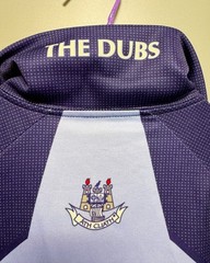 ATH CLIATH DUBLIN EIRE 2007/2008 SHIRT JERSEY O`NEILLS GAELIC SIZE L BLUE