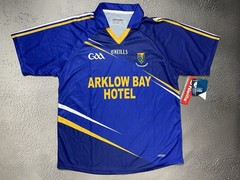 New 2014/15 Wicklow GAA Blue Jersey O’Neills Football Size Large