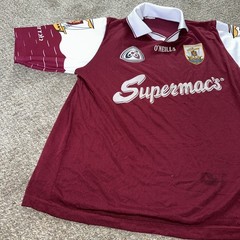 Vintage Galway GAA Jersey O’Neills Gaelic Football Hurling Shirt Medium Gaelic