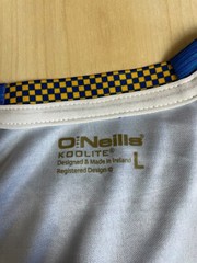 CIOBRAID ARANN JERSEY GAELIC GAA FOOTBALL SHIRT BLUE O’NEILLS CAMISETA MENS sz L