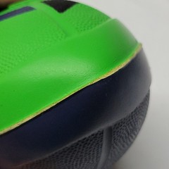vtg 1996 Nerf Football Turbo Jr 8.5″ Foam Tonka HTF Green Blue Rare