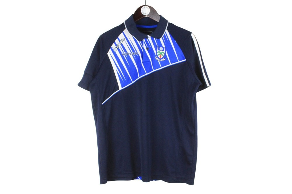 Monaghan GAA O’Neills Jersey T-Shirt Gaelic Sport Ireland Size L blue