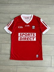 CORK GAA Men’s Red 2023 2024 O’Neills Gaelic Hurling Shirt Jersey Size M Medium