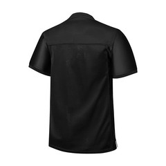 Unisex Blank Football Jersey Mesh Athletic Football Shirt X-Large Black