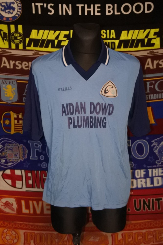 4/5 Retro GAA adults 44″ #17 aidan dowd plumbing 1990s gaelic football shirt