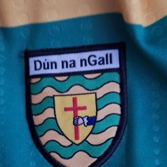 O’Neills Donegal Gaelic Football Jersey Yellow Green Breathable Polyester