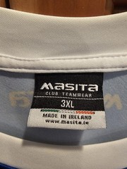 Rare Masita Richmond Battery GAA Football Club Hurling Jersey Shirt 3XL