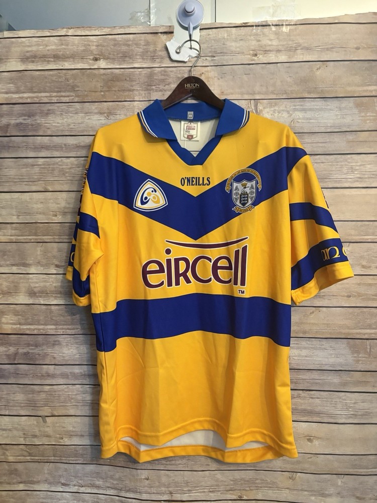 Clare GAA Gaelic games jersey vintage shirt 2002-05 O’Neills size L