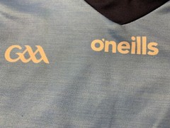 DUBLIN GAA GAELIC IRELAND SOCCER SHIRT JERSEY O’NEILLS ORIGINAL YOUNG 9-10 YRS