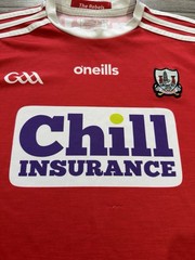 Cork GAA Gaelic Football Jersey ShIrt O’Neills Size Youth 10-11 Years