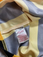 New GAA O’Neills Kilkenny Yellow Black Striped Retro Jersey 1992 Size XL