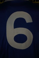 4/5 Retro GAA adults 36″ #6 channon rock 1990s gaelic football shirt