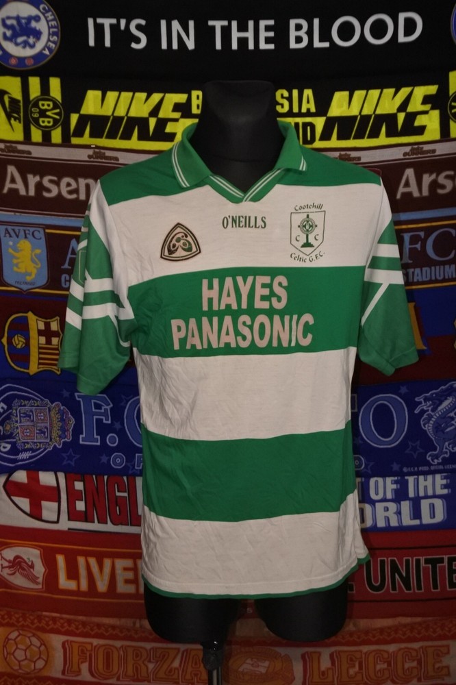 4/5 Cootehill Celtic GAA adults M/L 1990’s gaelic football shirt jersey