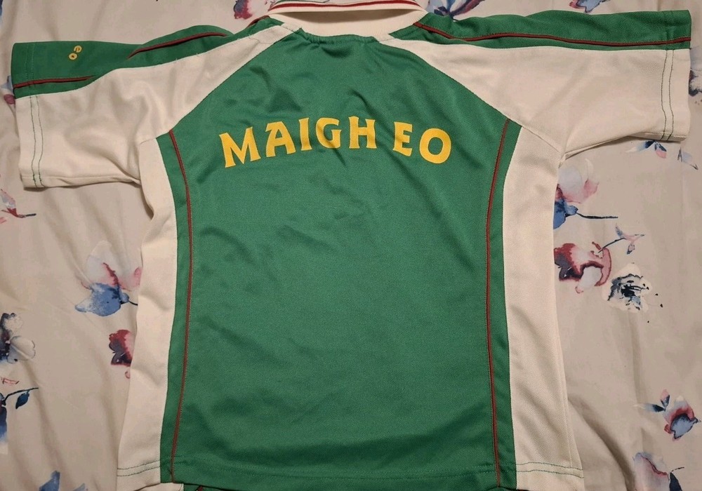 Mayo GAA Ireland Gaelic Football Jersey Shirt (Youths 7-8 Years)