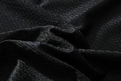 Unisex Blank Football Jersey Mesh Athletic Football Shirt X-Large Black
