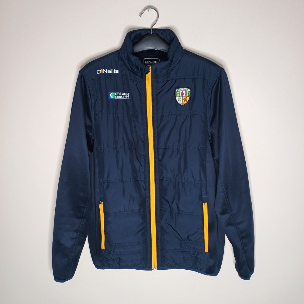 Authentic O’Neills County Antrim Padded Jacket Men’s Medium GAA Football Hurling