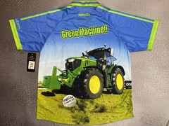 New O’Neills Men’s Green Machine!! Ploughing Jersey Multi Size XL