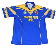 100% Authentic GAA Gaelic 2002/04 Longford GAA Jersey XL Men New