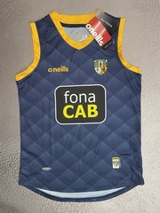 GAA O’Neills Antrim GAA Dark Blue Jersey T-Shirt Vest Size Small
