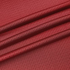 Blank Football Jersey,90s Hip Hop Sports Mesh Practice Plain Large Claret